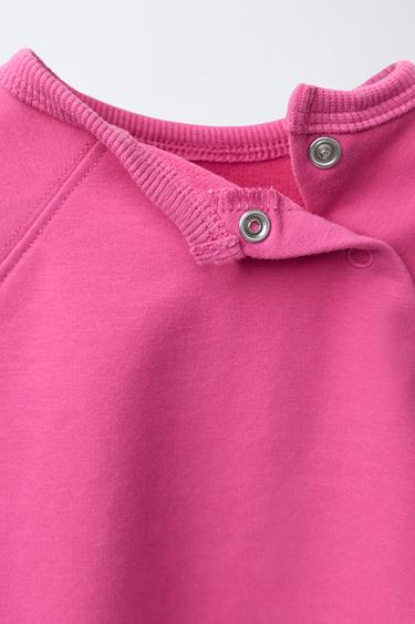 SWEATSHIRT AND JOGGERS SET - Mid-pink by Zara - Image 2