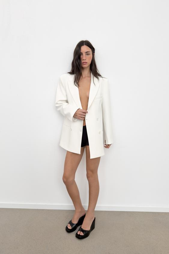 OVERSIZED DOUBLE BREASTED BLAZER from Zara - $99.90