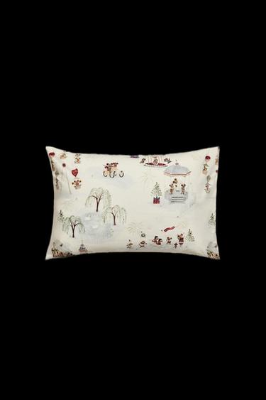 CHILDREN'S CHRISTMAS PILLOWCASE WITH MICE - Multicoloured by Zara