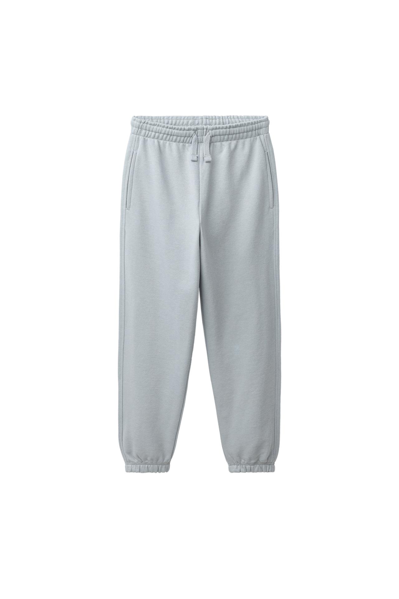 TWO-PACK PLUSH PANTS — Blue / White