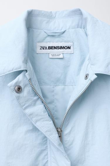 VESTE MATELASSÉE LÉGÈRE BENSIMON ® X ZARA  - Bleu clair de Zara - Image 6