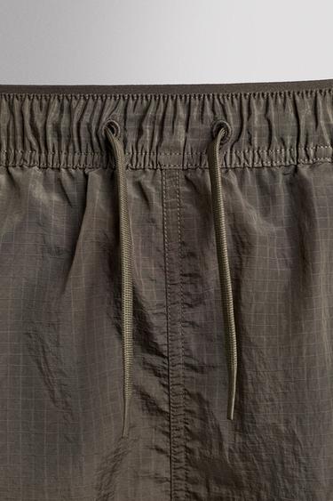 SHORT 2 EN 1 TRAINING - Marron de Zara - Image 7