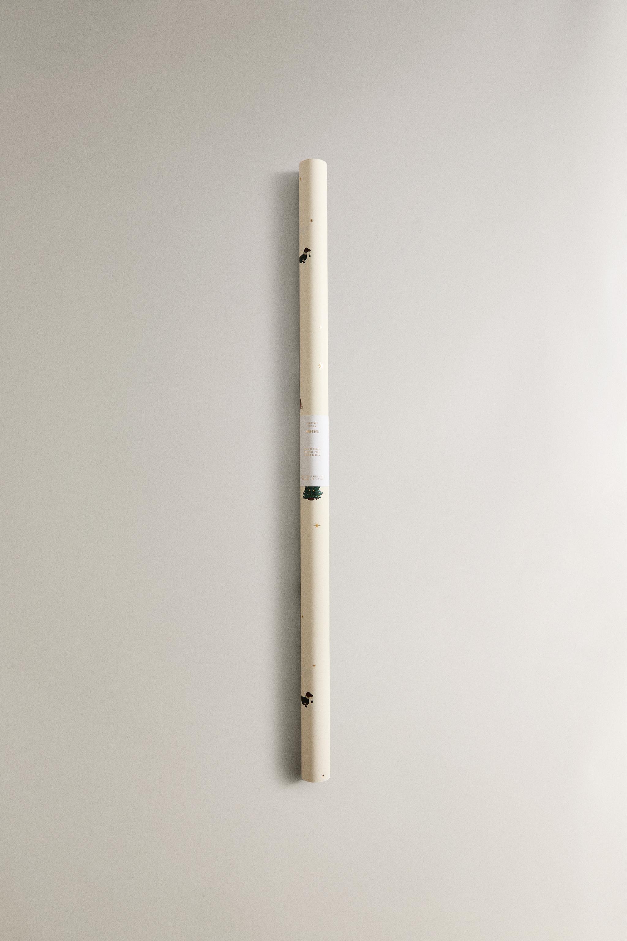 DOG CHRISTMAS GIFT WRAPPING PAPER