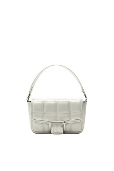 QUILTED BUCKLE CROSSBODY BAG