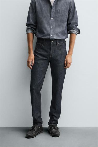 SLIM FIT JEANS - Blue by Zara