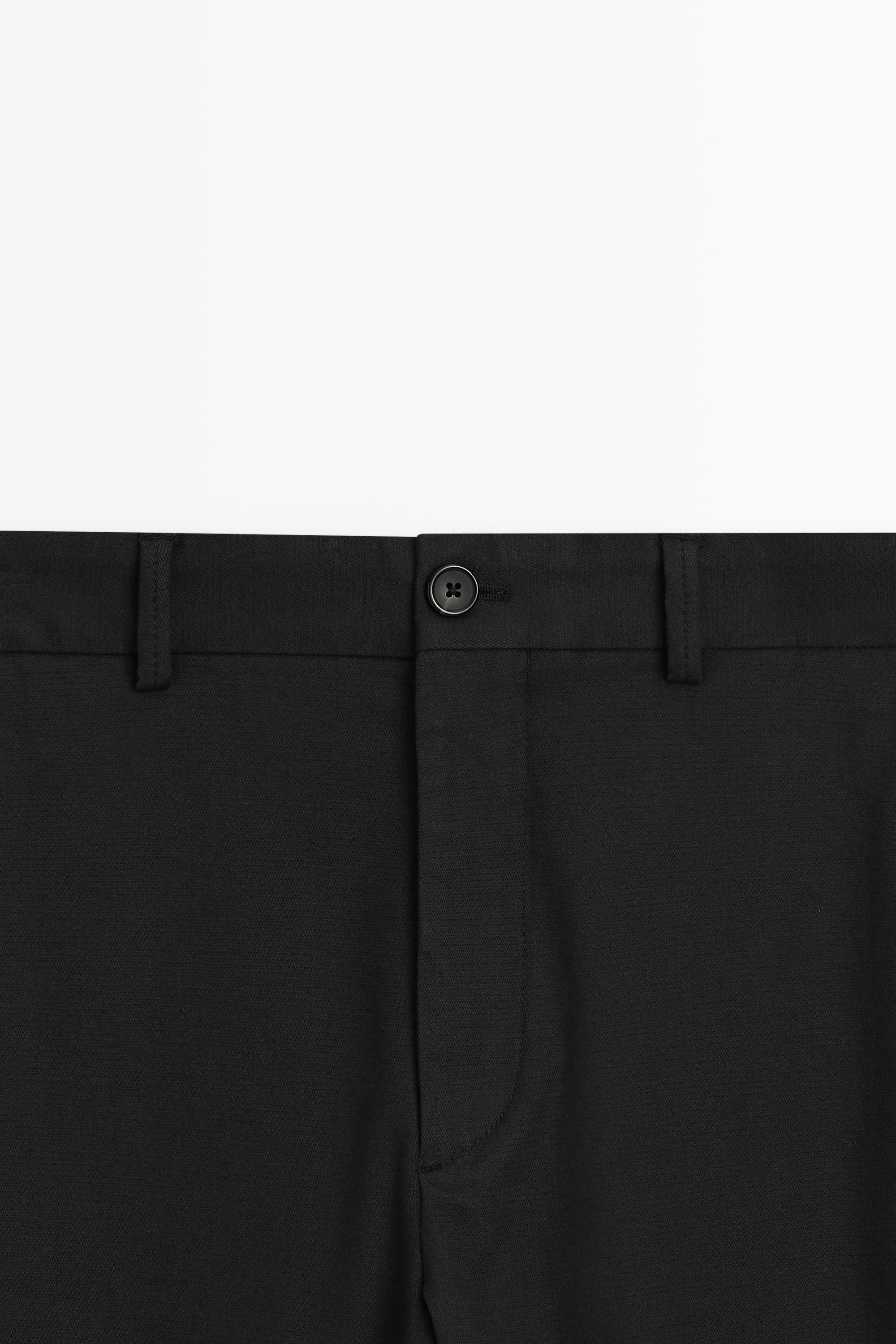 Pantalon slim en coton mélangé