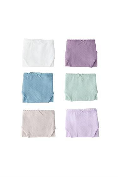 6-14 AÑOS/ PACK SEIS BRAGUITAS ESTRUCTURA - Multicolor de Zara