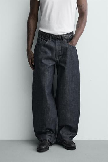 BALLOON FIT JEANS - Blue by Zara