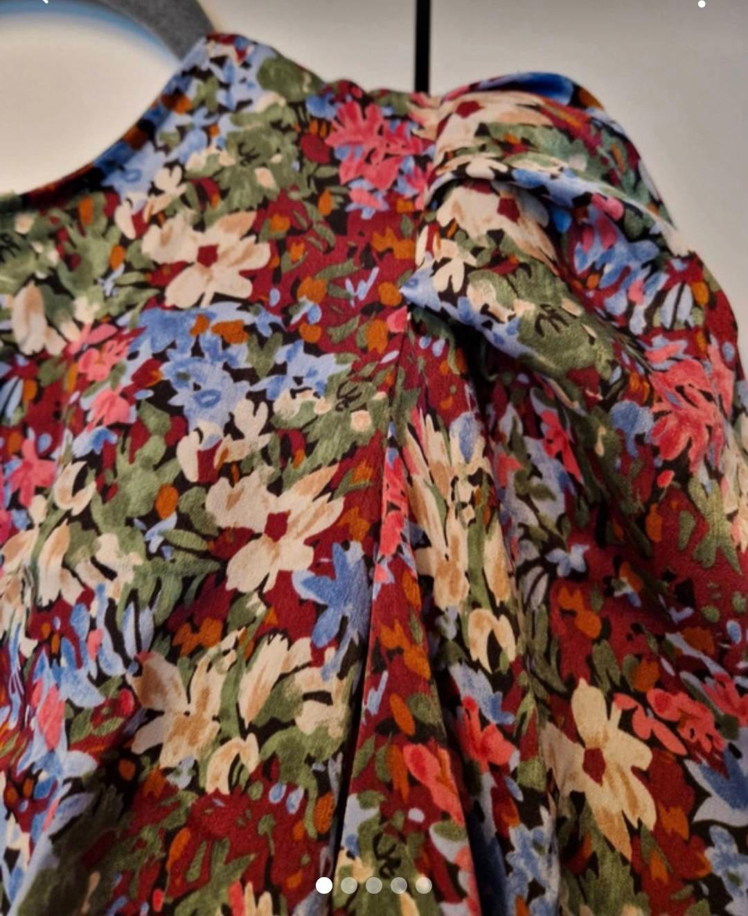 PRINTED MINI DRESS - Image 4