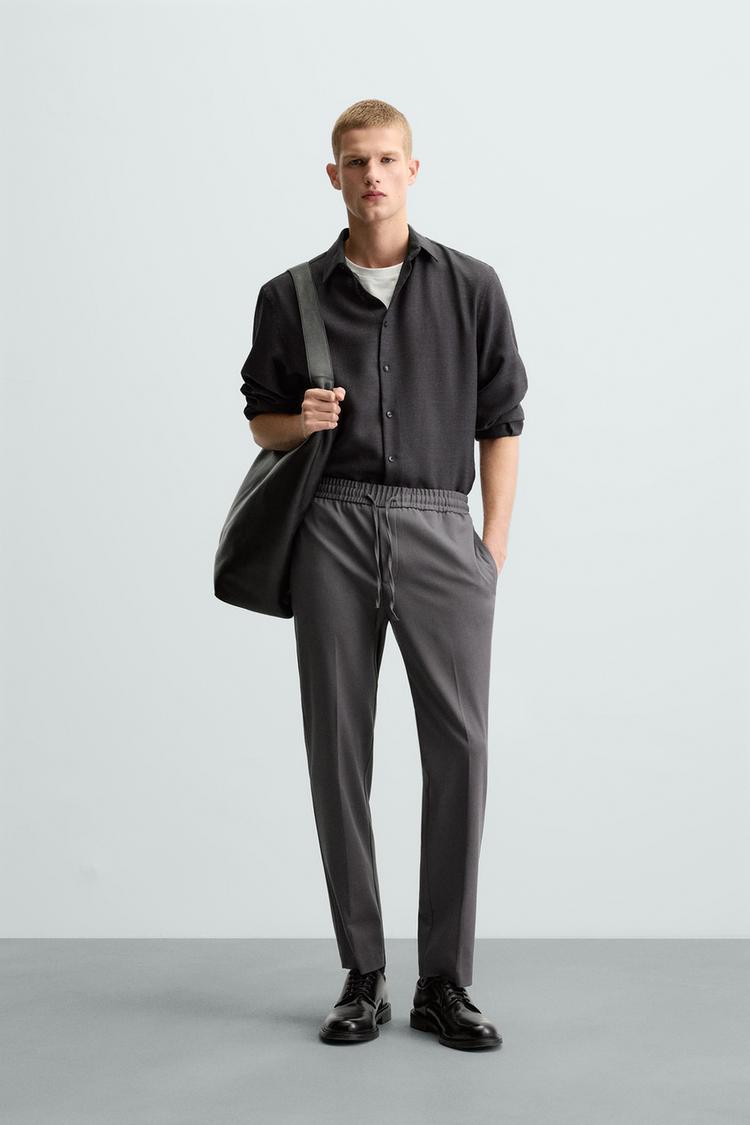 Confort Pantalones Vestir Zara Hombre Slim Fit Pantalones De Vestir De Hombre Zara Pantalones Casual