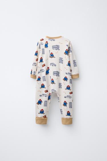 PADDINGTON ™ CONVERTIBLE FOOT SLEEPSUIT - Ecru by Zara - Image 3
