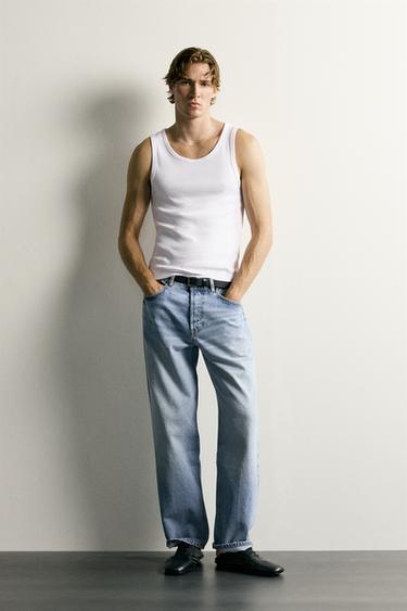 3-PACK OF BASIC TANK TOPS - White by Zara - Image 0