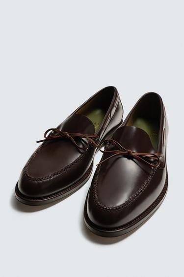 CASTELLANO 1920 ® X ZARA MAN LOAFERS - Chocolate by Zara - Image 1