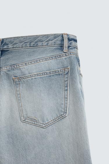 JEAN COUPE DROITE - Bleu / Acier de Zara - Image 9