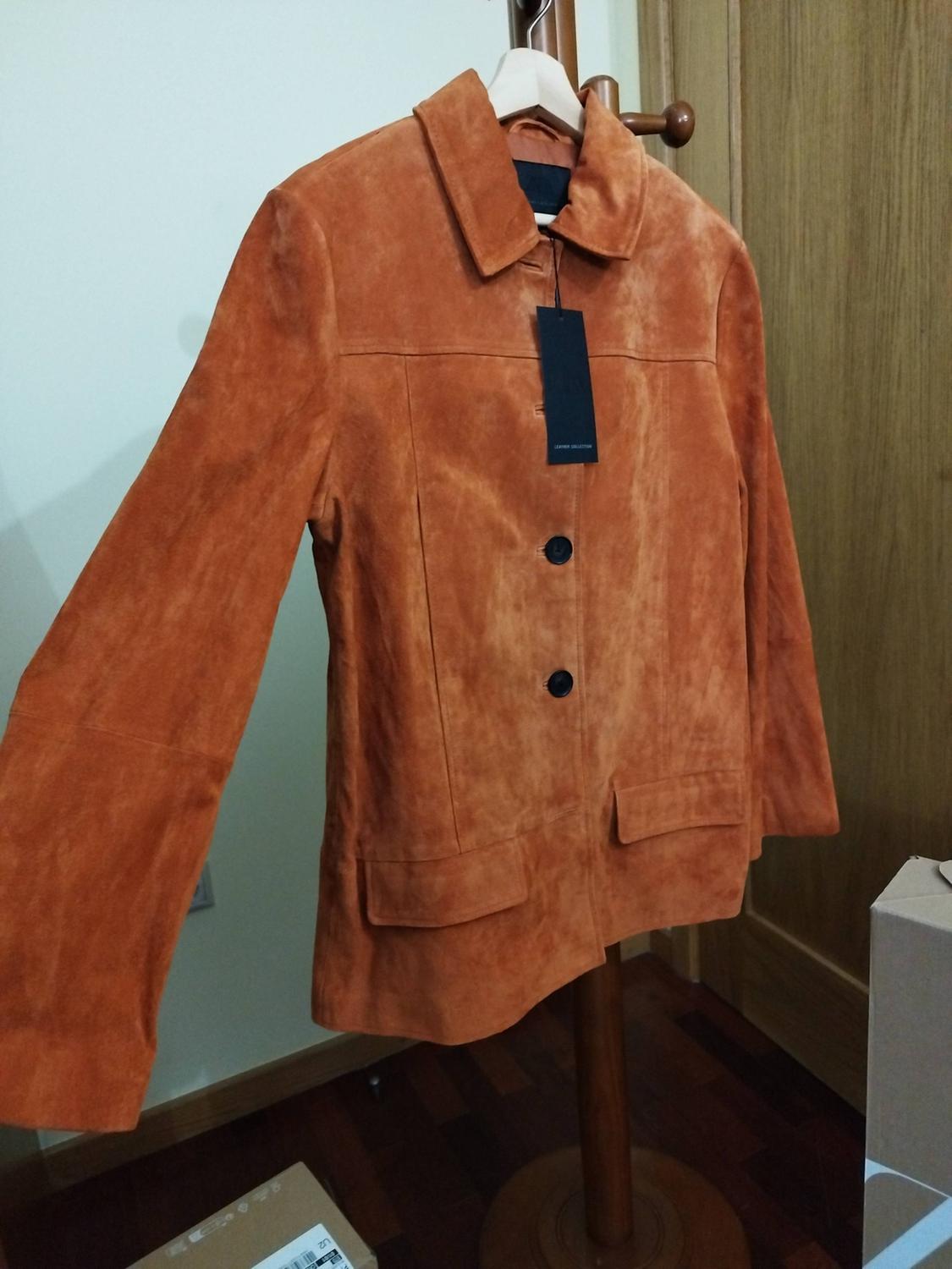 100% LEATHER SUEDE JACKET - Image 3