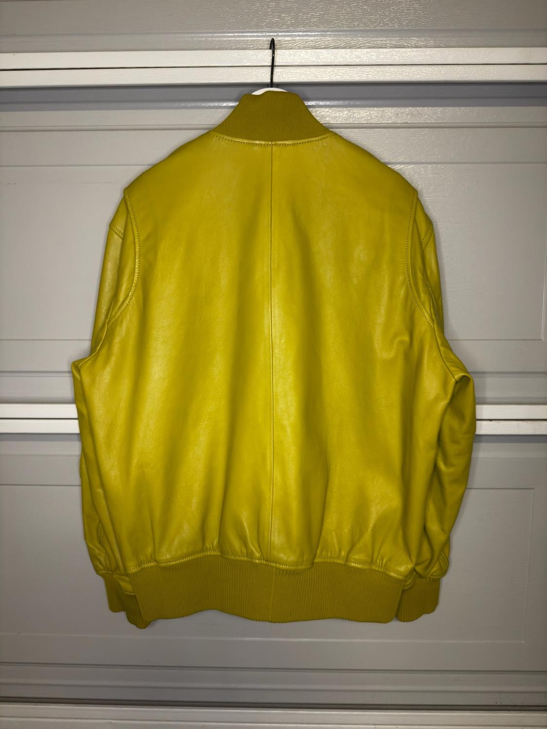 LEATHER BOMBER JACKET - Image 2