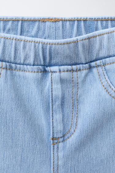 LEGGING DENIM FLARE - Bleu clair de Zara - Image 2