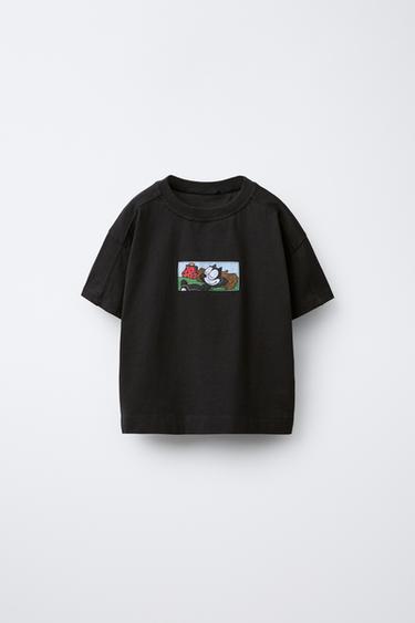 FELIX THE CAT © COMIC T-SHIRT - Black by Zara