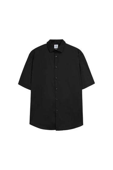 SHORT SLEEVE POPLIN SHIRT