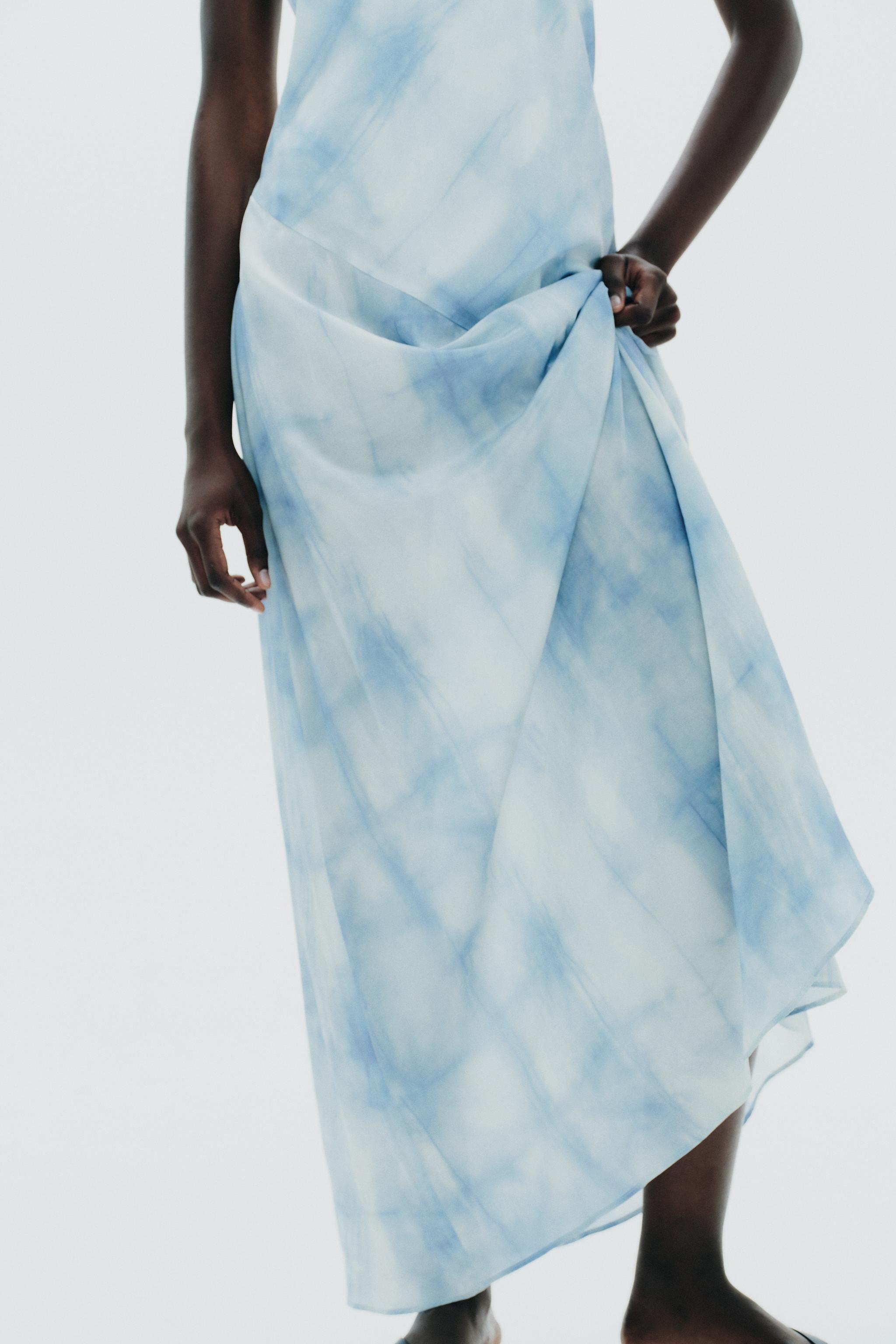 ROBE HALTER TIE & DYE