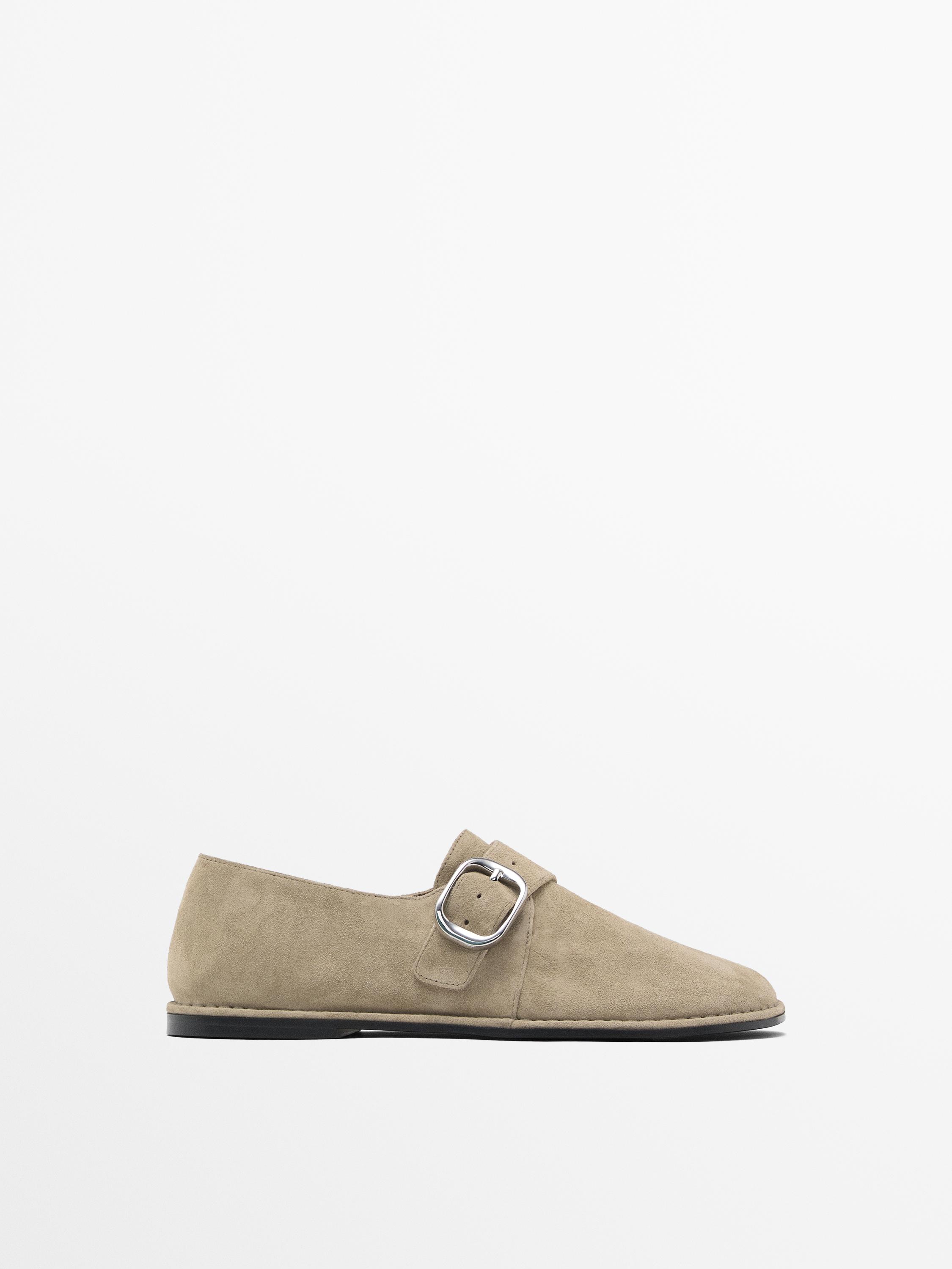 Zara Women loafers with pearl beads and micro studs 2522/510
