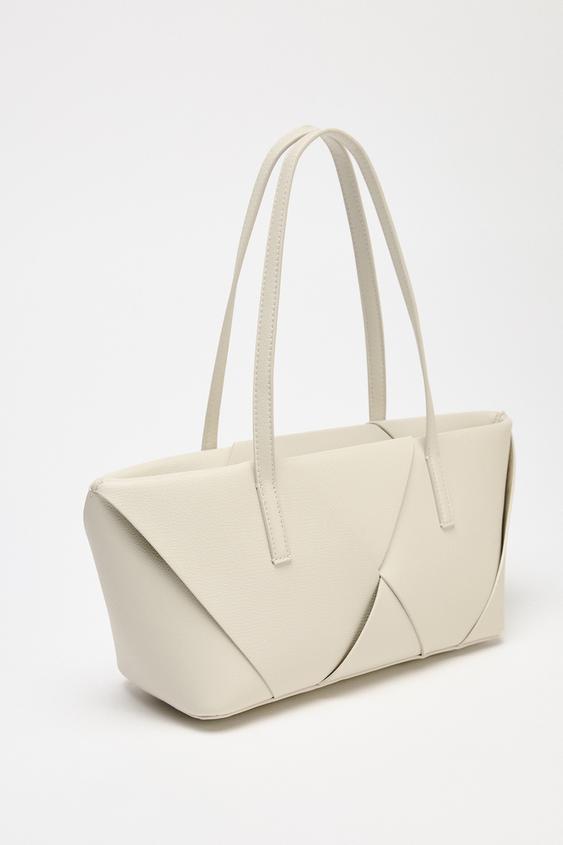 PROPLÉTANÁ PODLOUHÁ KABELKA - Přírodní od Zara - Obrázek 2