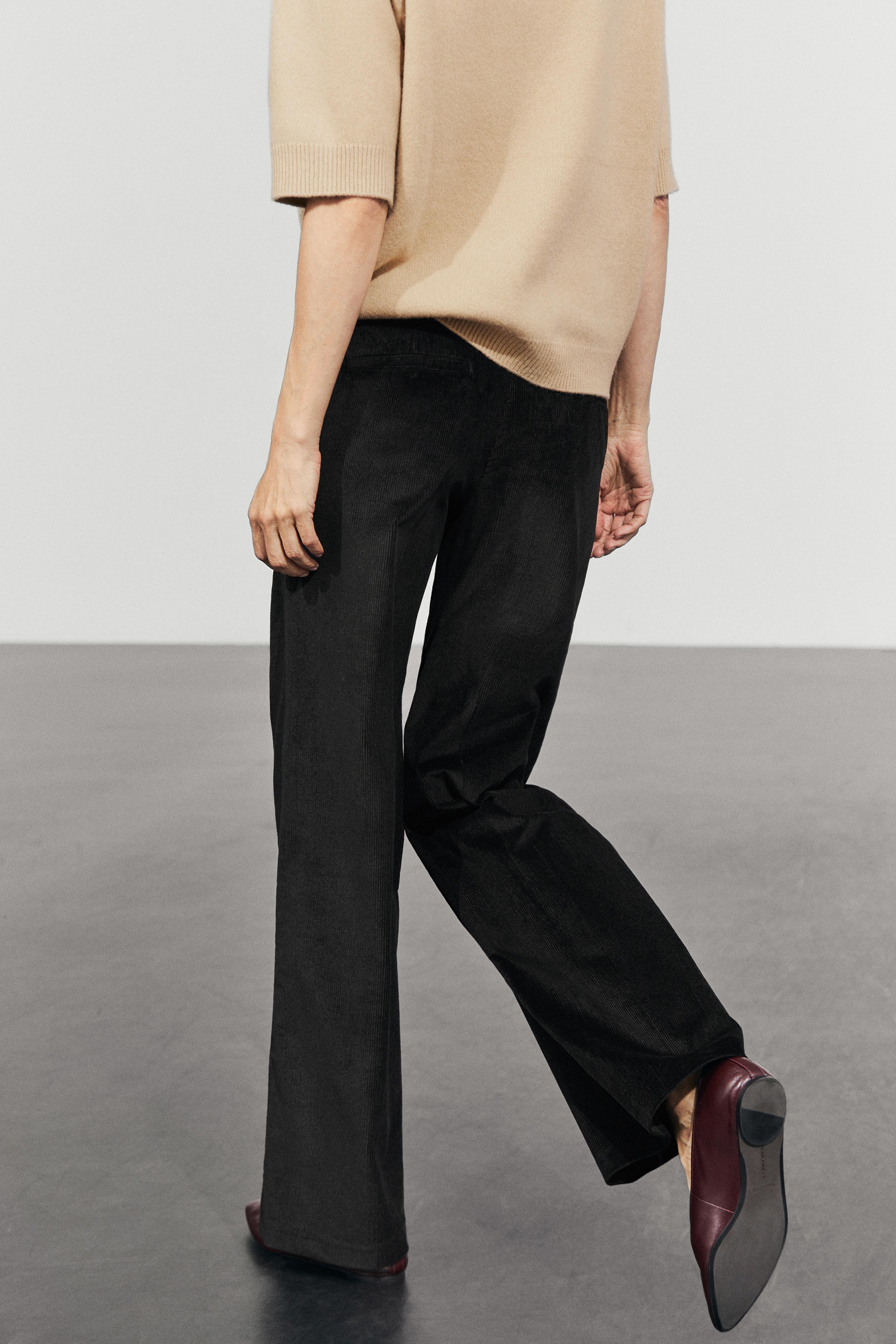 Palazzo corduroy pants