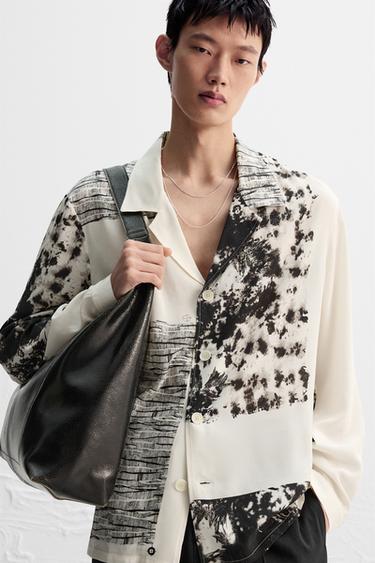LIMITED EDITION ABSTRACT PRINT SHIRT - Printed by Zara - Image 5