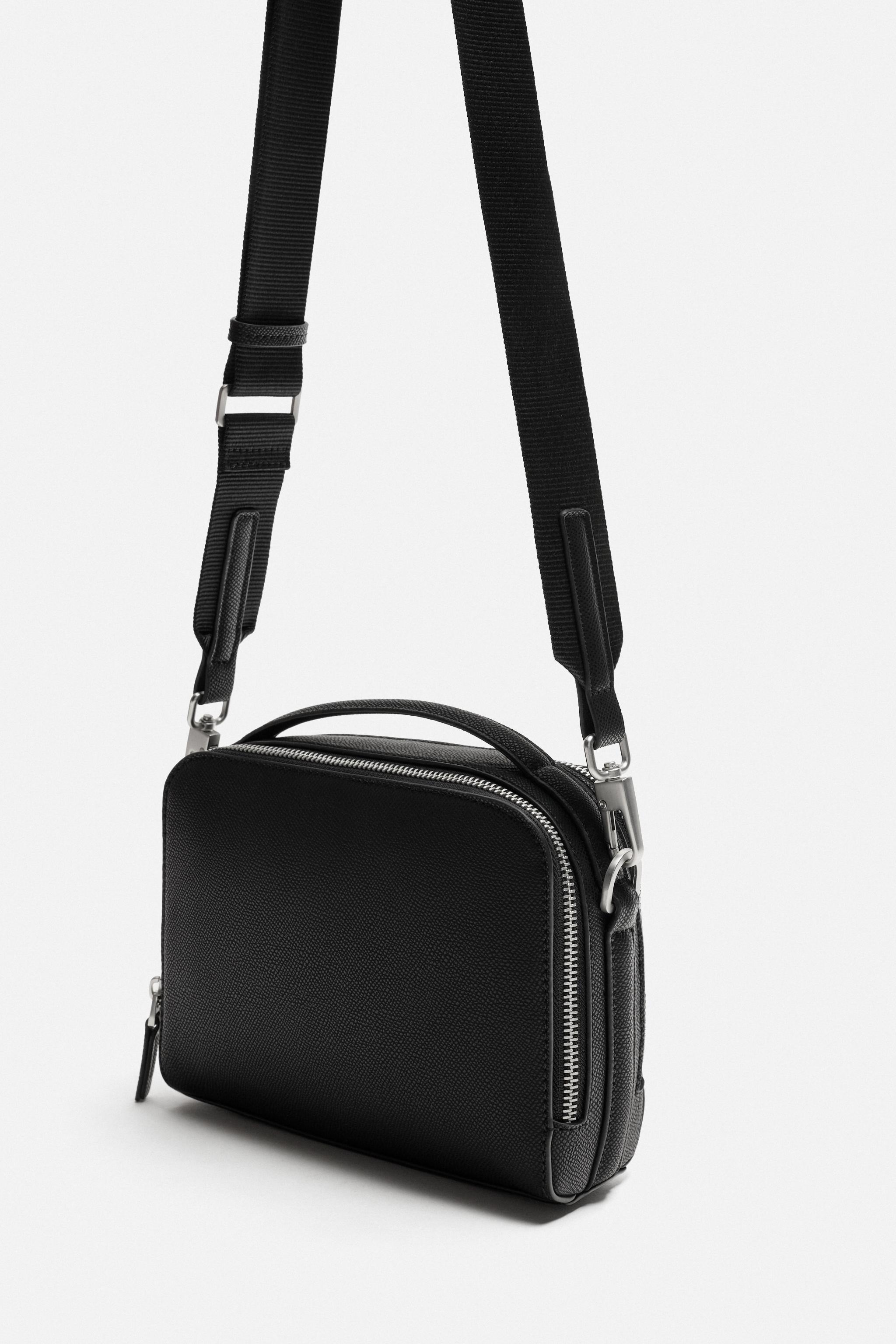 TEXTURED CROSSBODY BAG