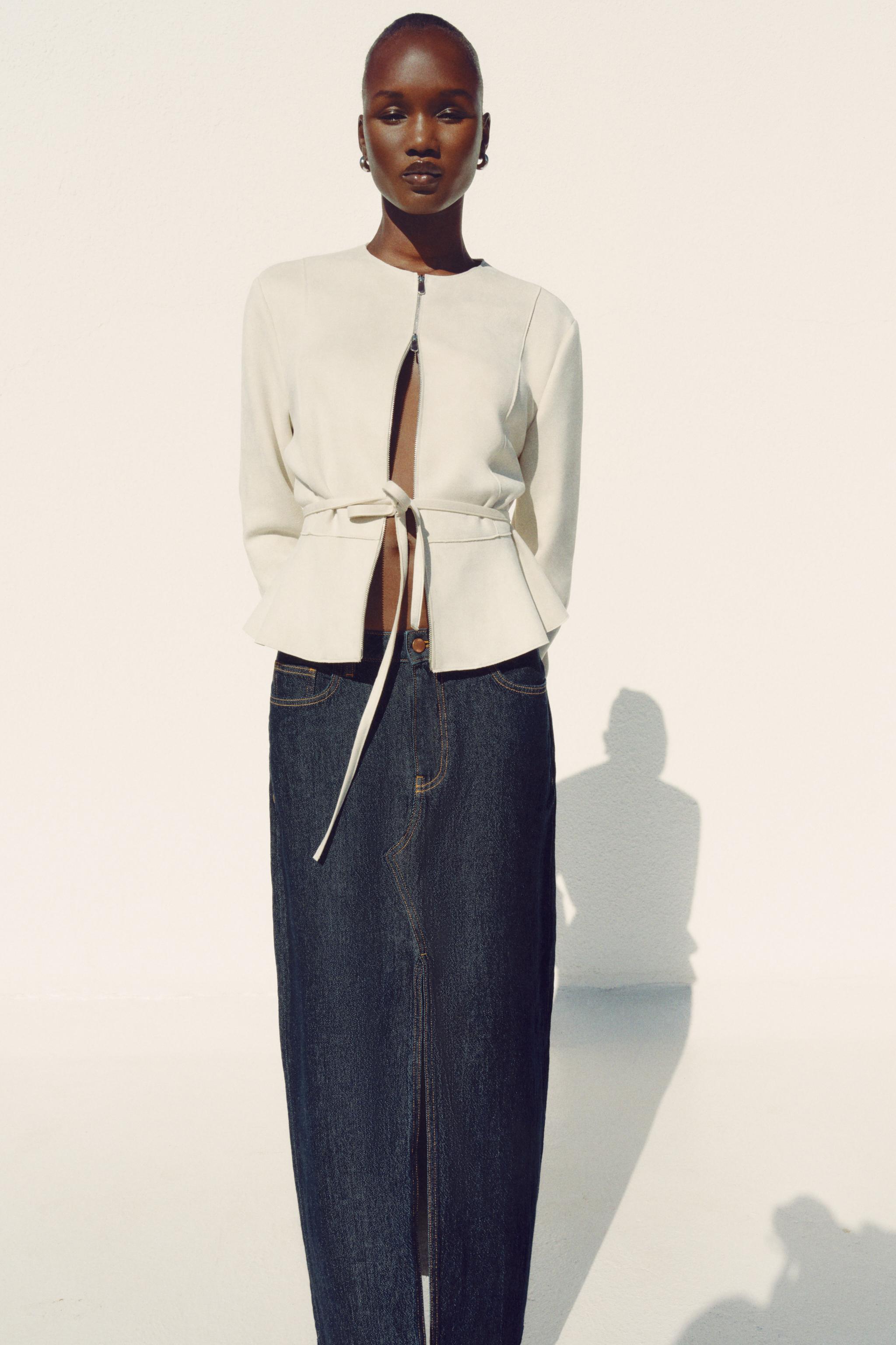 Falda Vaquera Zara Faldas Rebajas Falda Cuadros Zara Faldas Zara