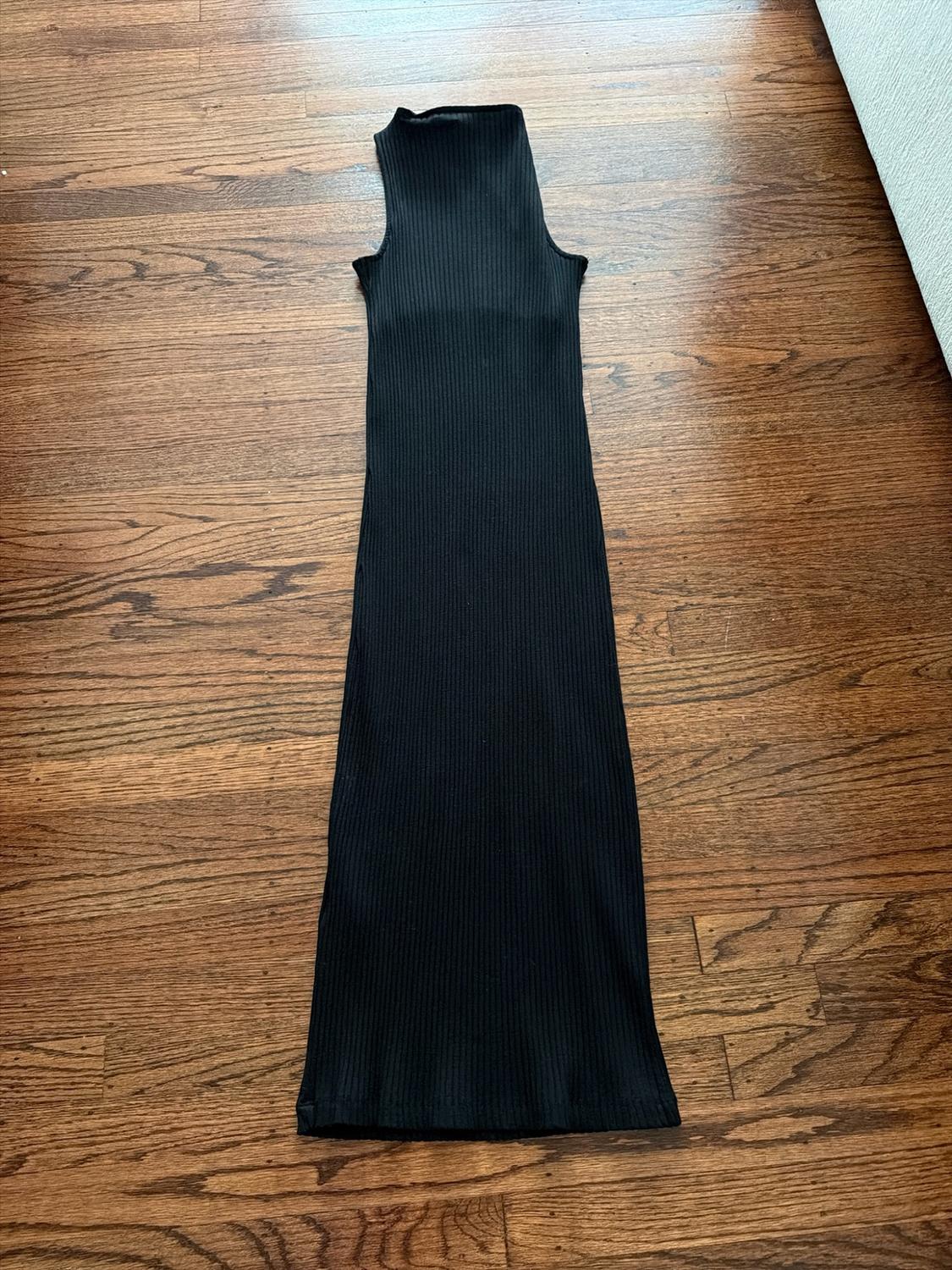 RIBBED MIDI DRESS - Image 3