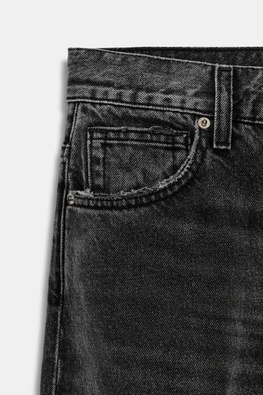 JEAN ZW COLLECTION TAILLE HAUTE FUSELÉ - Noir de Zara - Image 7