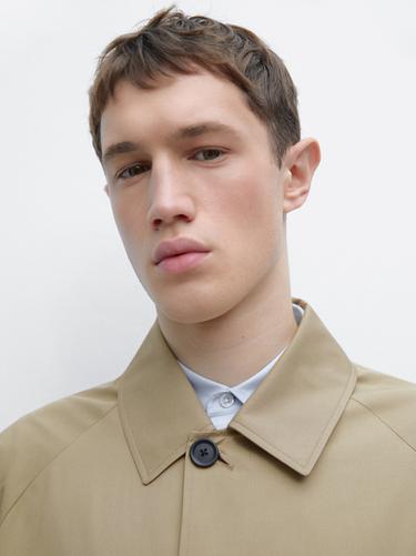 Trench ligero algodón - Beige de Zara