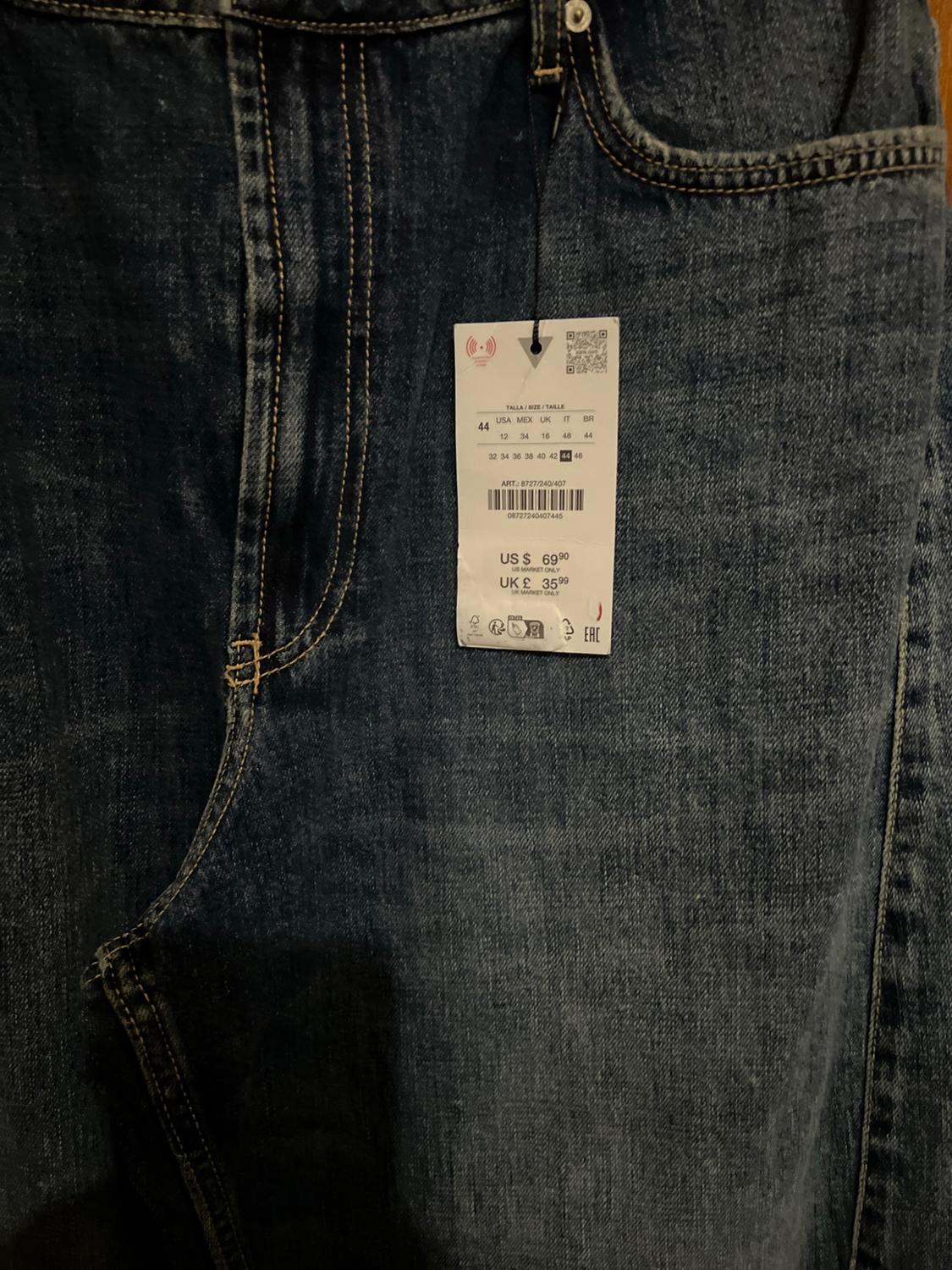 TRF BAGGY BARREL MID-WAIST JEANS - Image 6