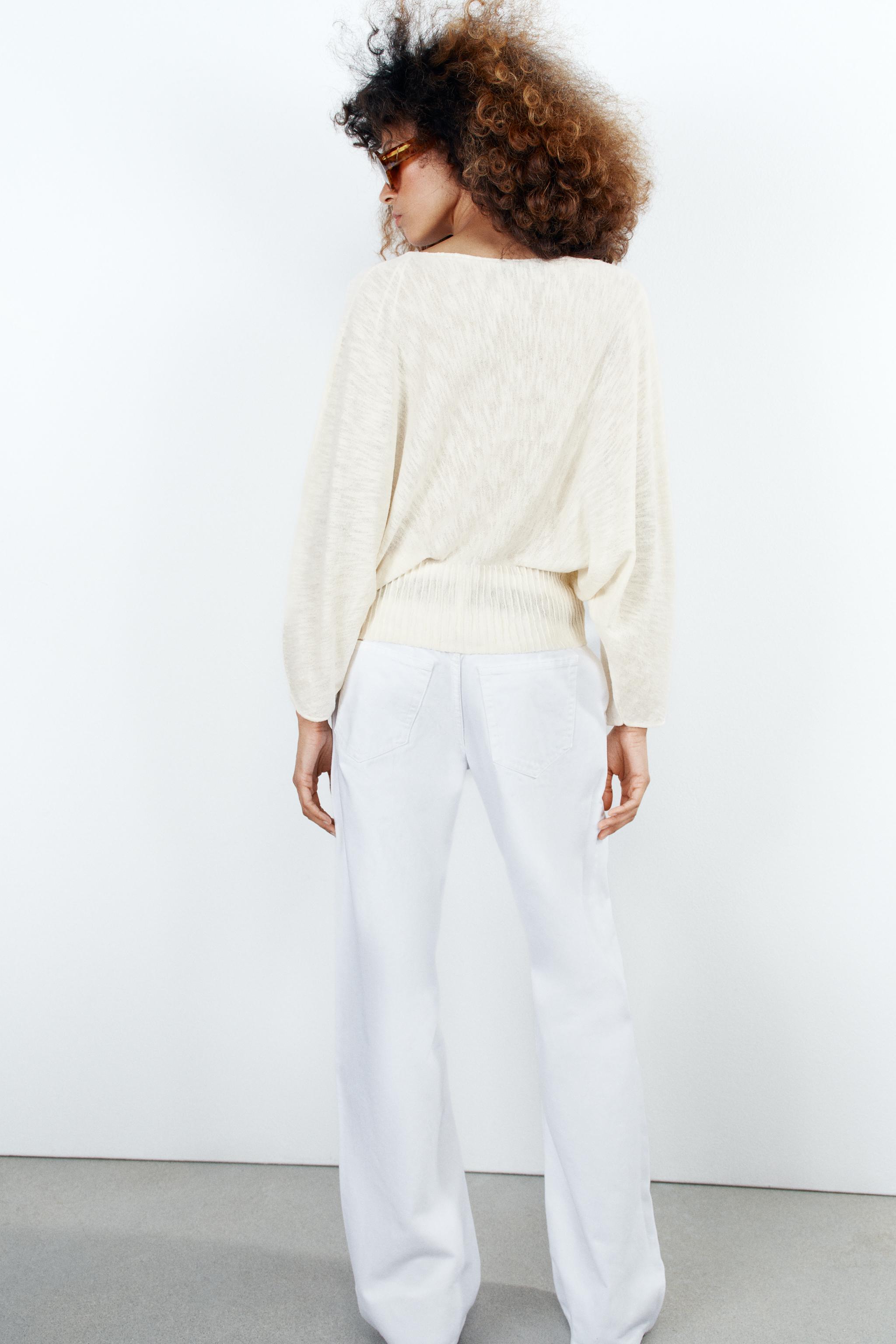 VOLUME SLEEVE KNIT JUMPER