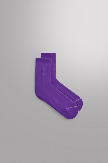 MITJONS TÈCNICS D’ENTRENAMENT PAQUET 2 - Malva fosc de Zara