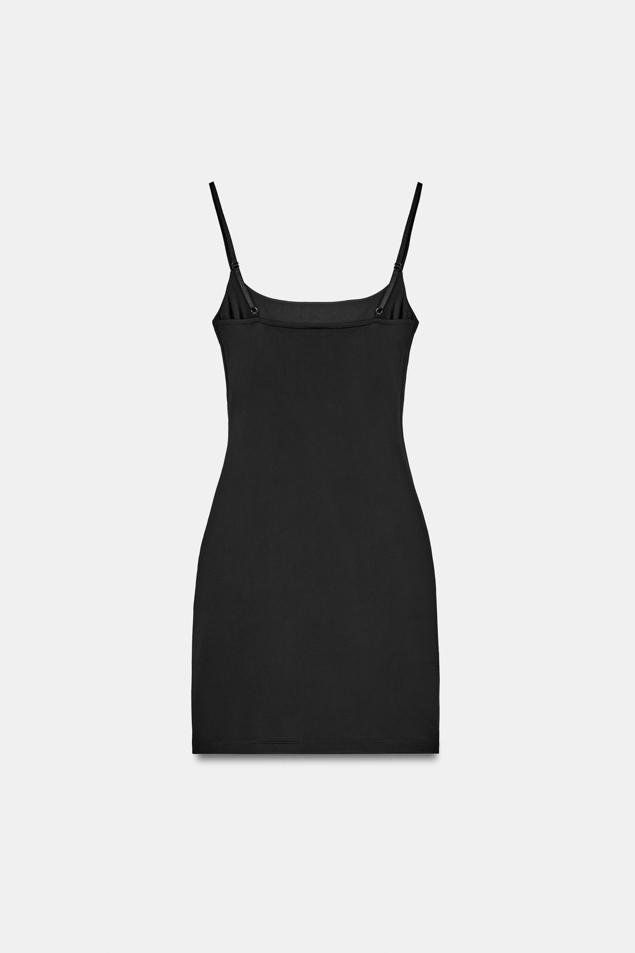 POLYAMIDE BLEND STRAPPY DRESS