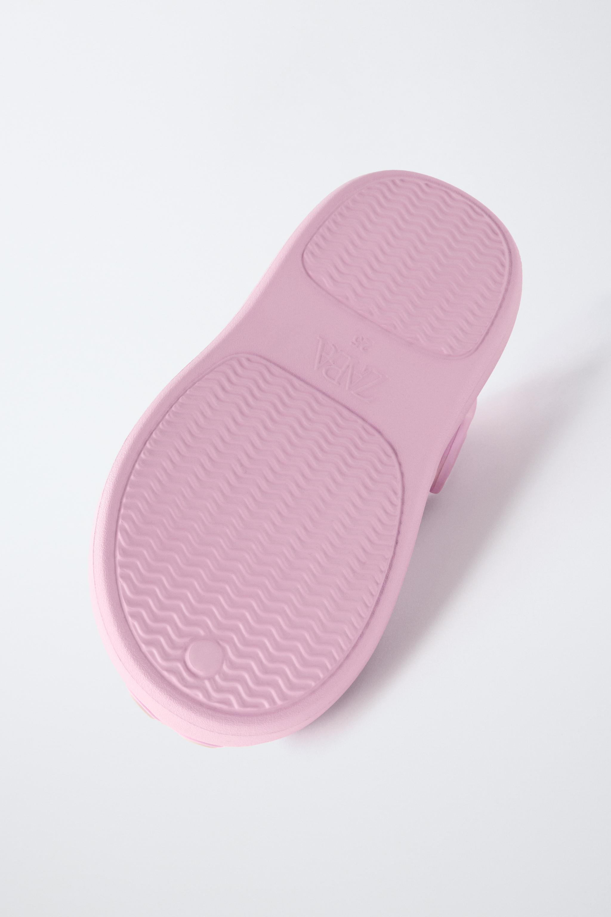 Детские сабо Zara MINNIE MOUSE © DISNEY RUBBERIZED CLOGS — фото 7