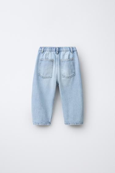 JEANS BARREL - Azul claro de Zara