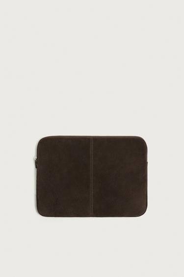 FUNDA ORDENADOR PEL - Marrón de Zara - Imaxe 0