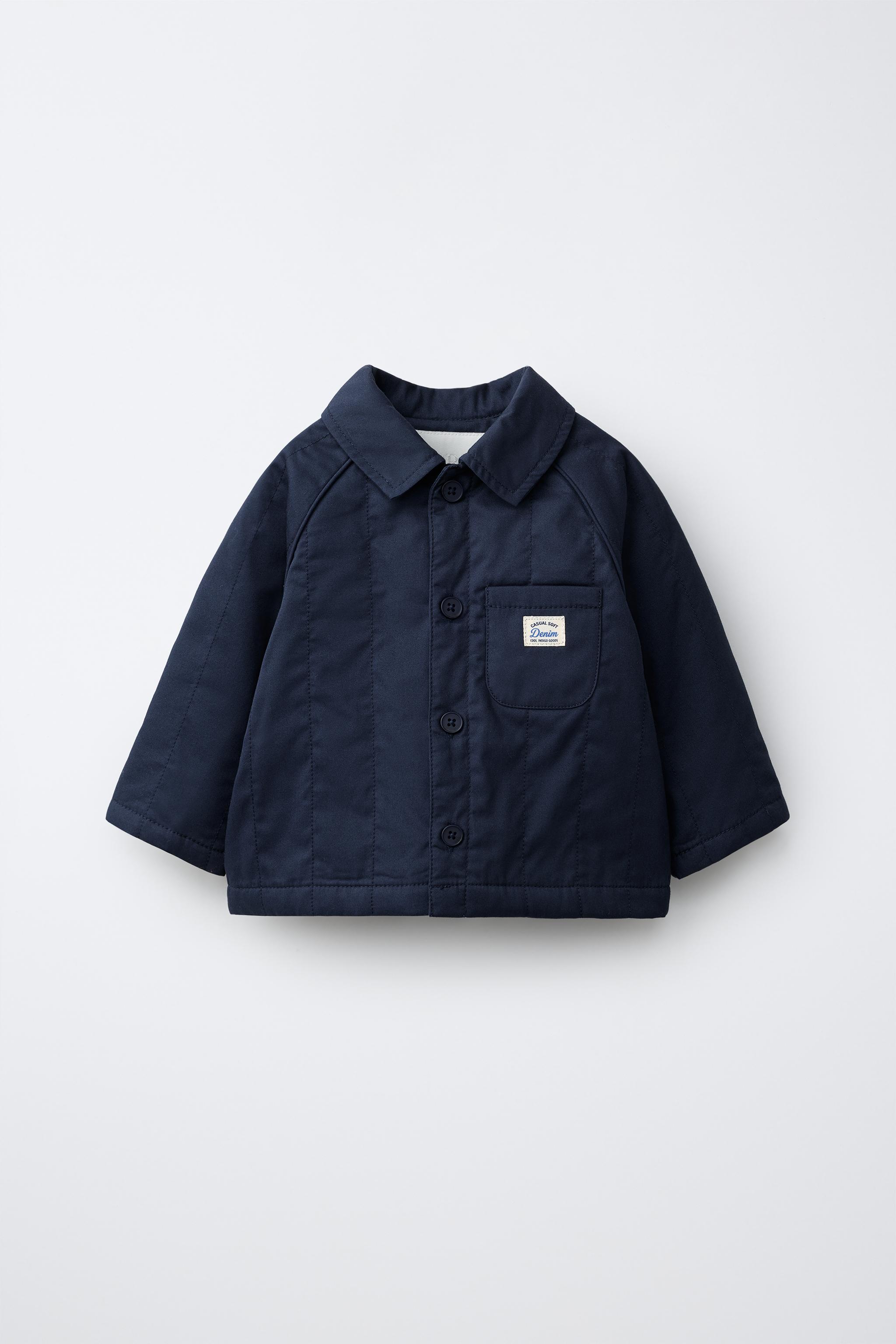 VESTE MATELASSÉE À ÉTIQUETTE