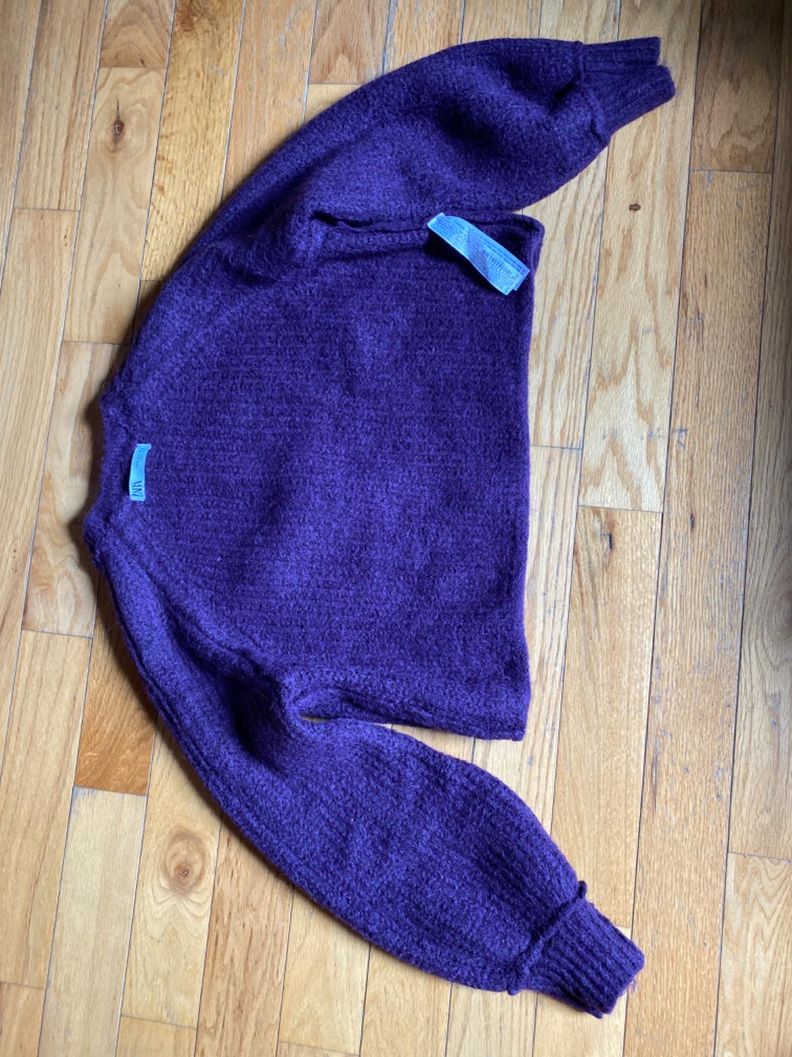 PURL KNIT SWEATER - Image 3