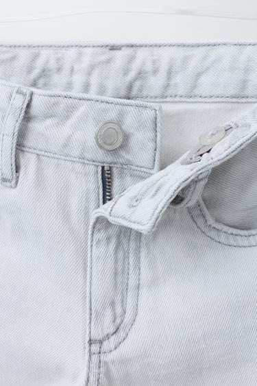 JEANS WIDE LEG - Gris chiné de Zara - Image 2