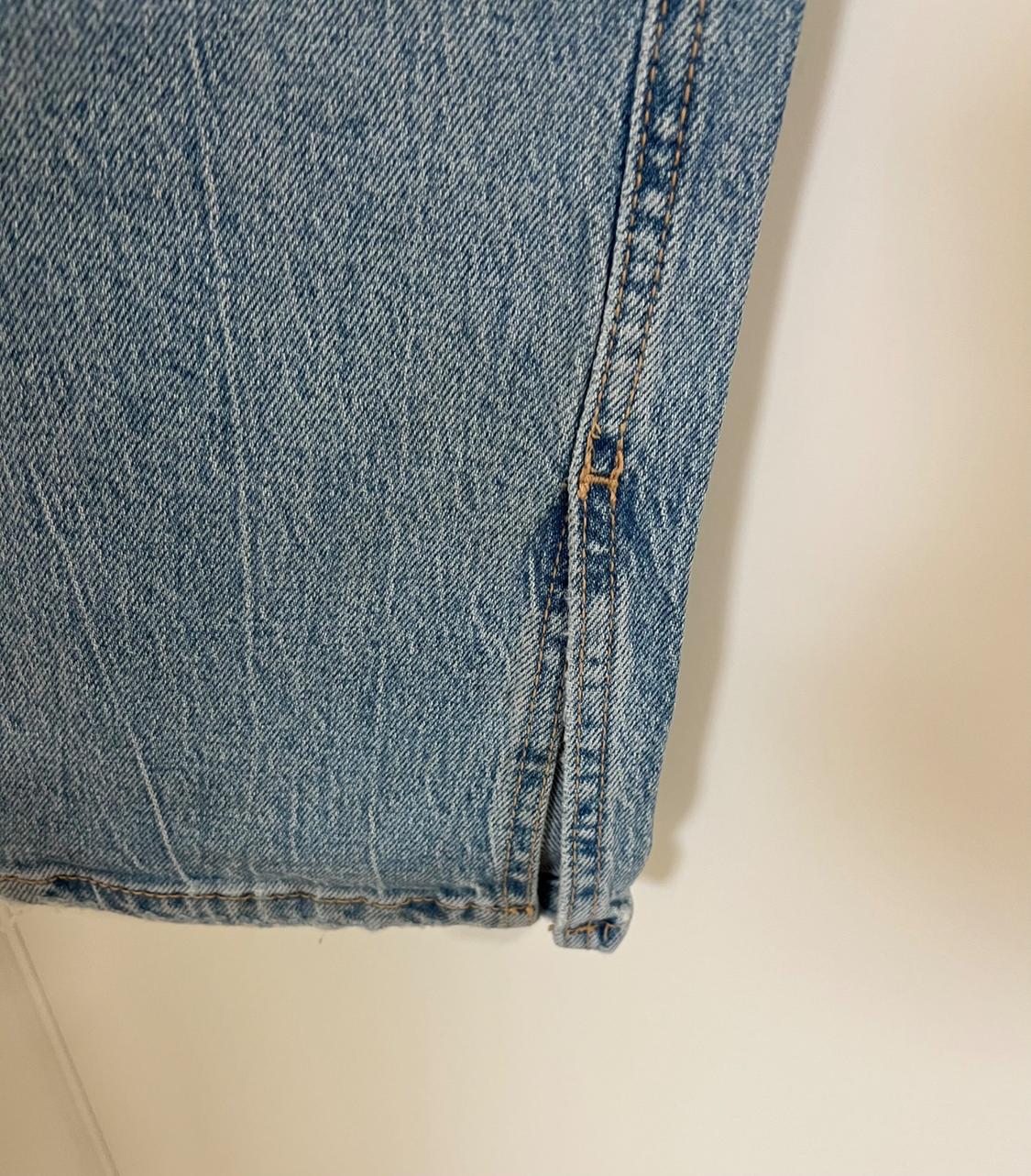 SLIM-FIT SPLIT-HEM TRF JEANS - Image 7