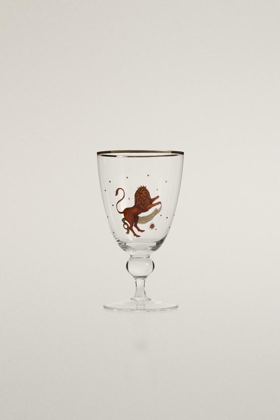 Zara LEO ZODIAC GLASS | MARISA BERENSON - Transparent - Image 0