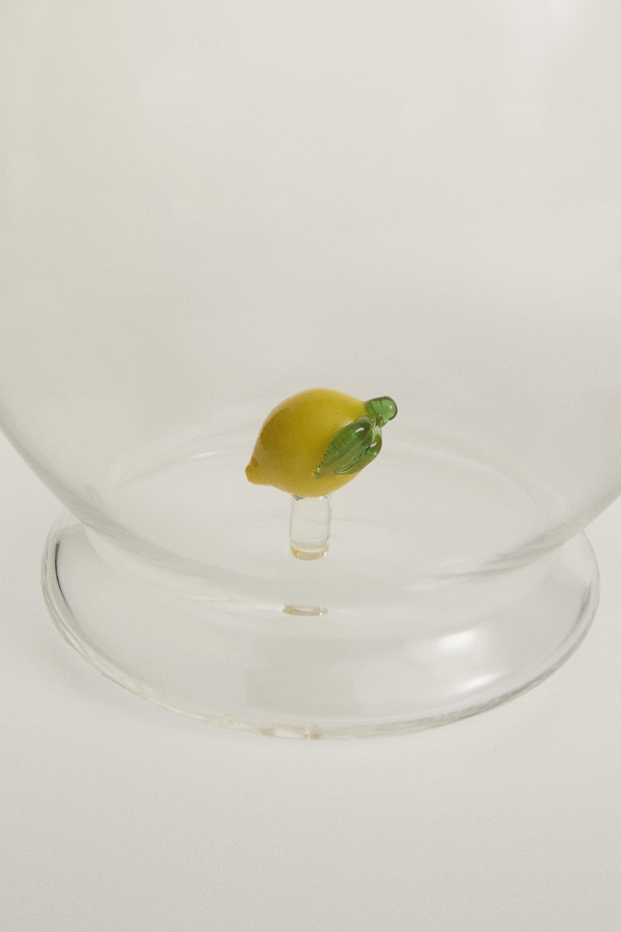 Zara LEMON BOROSILICATE PITCHER — фото 4