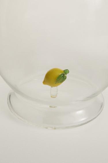 BOROSILICATE LEMON JUG - Yellow by Zara - Image 3