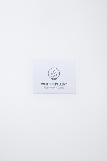WATER-REPELLENT PUFFER GILET - Stone by Zara - Image 6