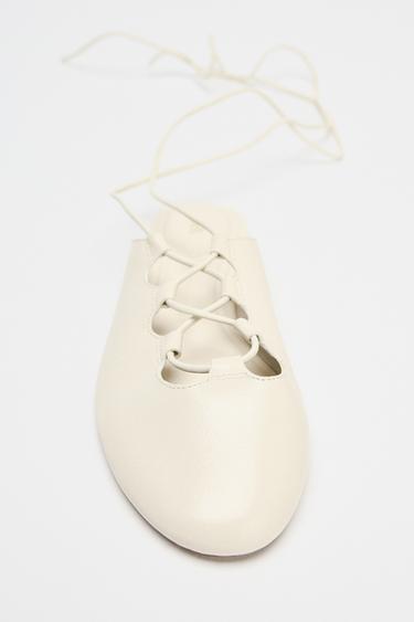 SLINGBACK BALLERINA - White by Zara - Image 4