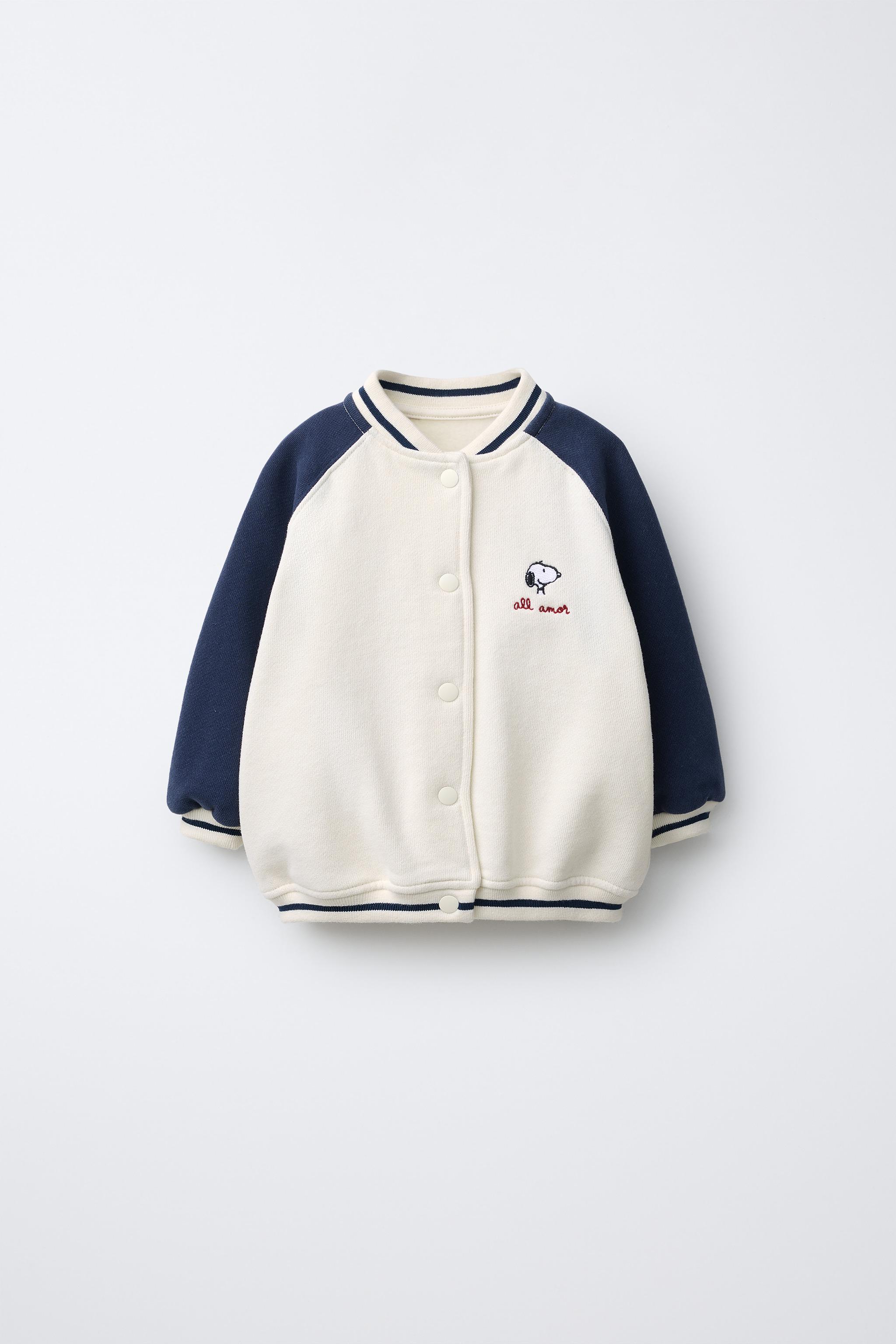 BLOUSON BOMBER EN MOLLETON SNOOPY PEANUTS™